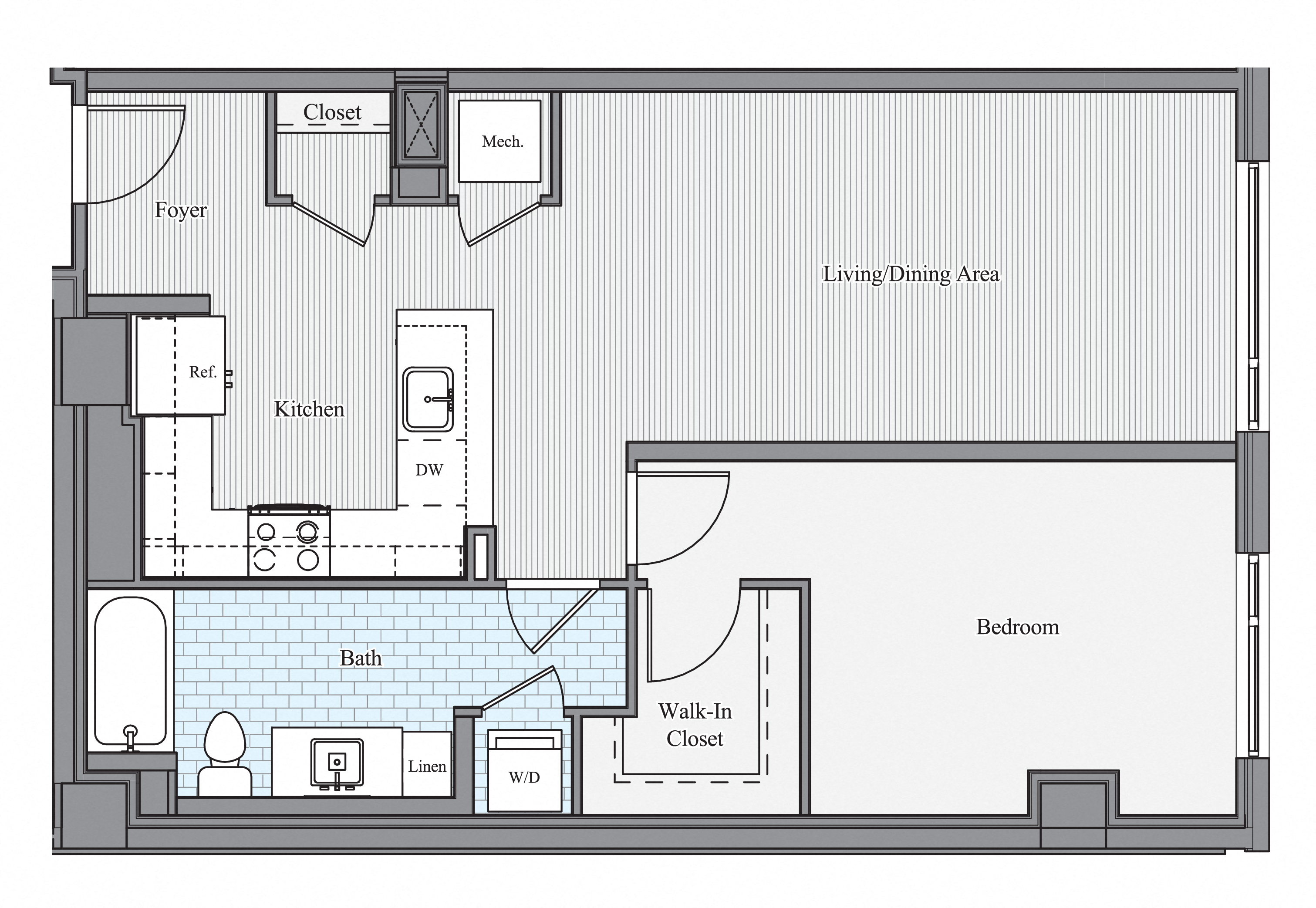 1BR B