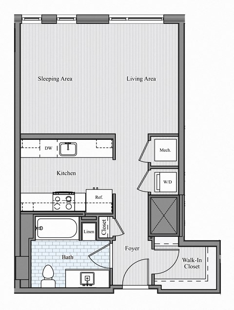 1908 Reston Metro Plaza Studio-3 Beds Apartment for Rent - Photo Gallery 12