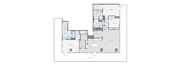 3 BR M Penthouse