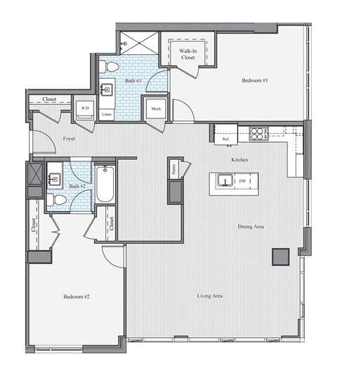 1908 Reston Metro Plaza Studio-3 Beds Apartment for Rent - Photo Gallery 21