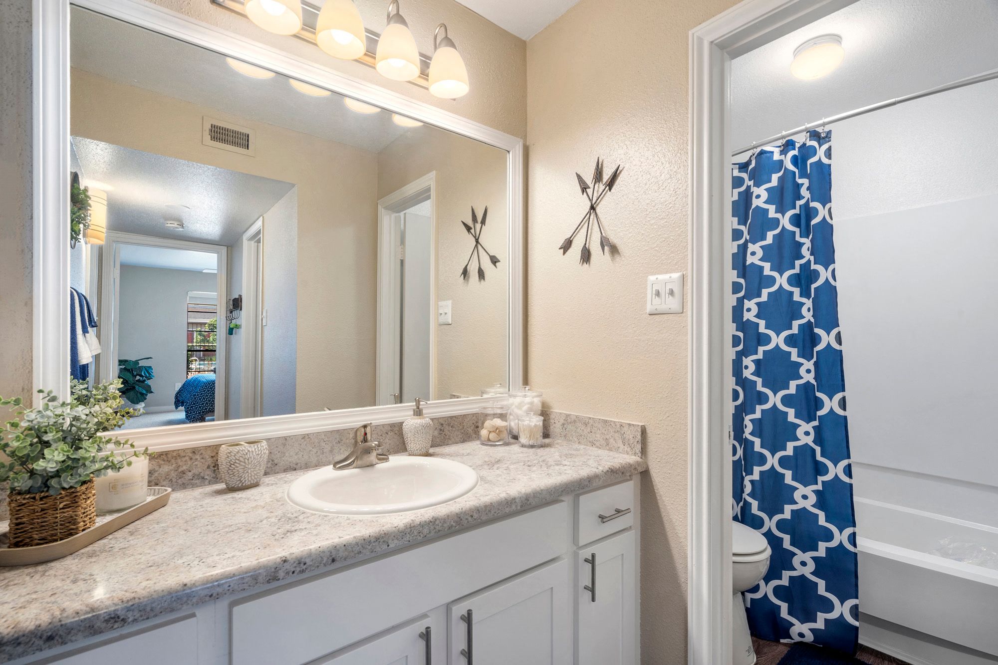 Bathroom, Sink, Shower, Bathtub, Mirror