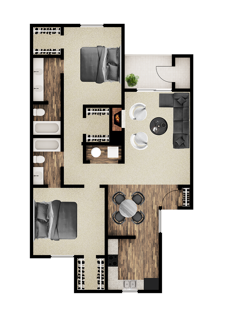 Two Bedroom B2