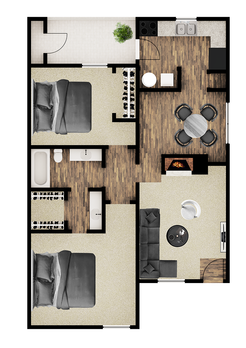 Two Bedroom Q1