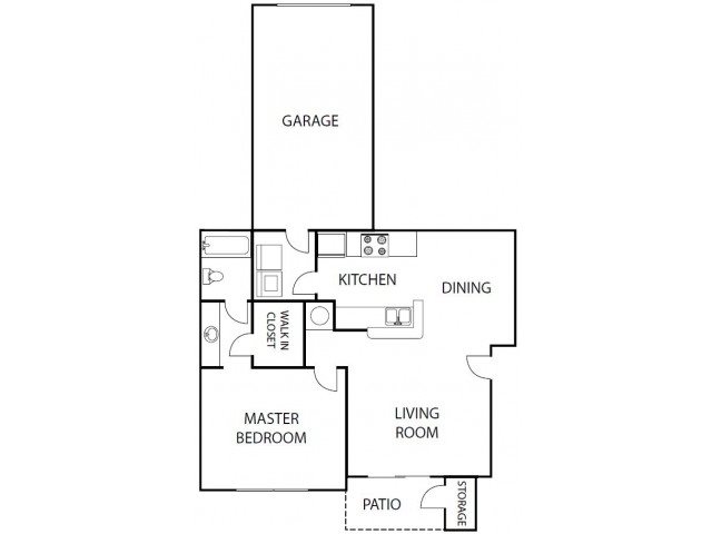 1 2 And 3 Bedroom Floorplans Bay Club Apartments In