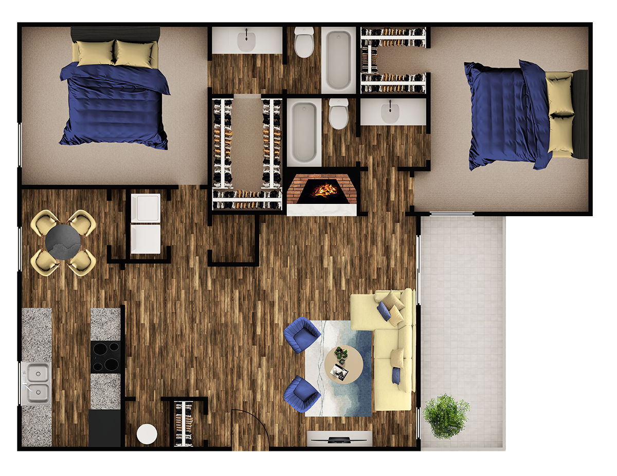 3420 Country Square Lane 1-2 Beds Apartment for Rent - Photo Gallery 37