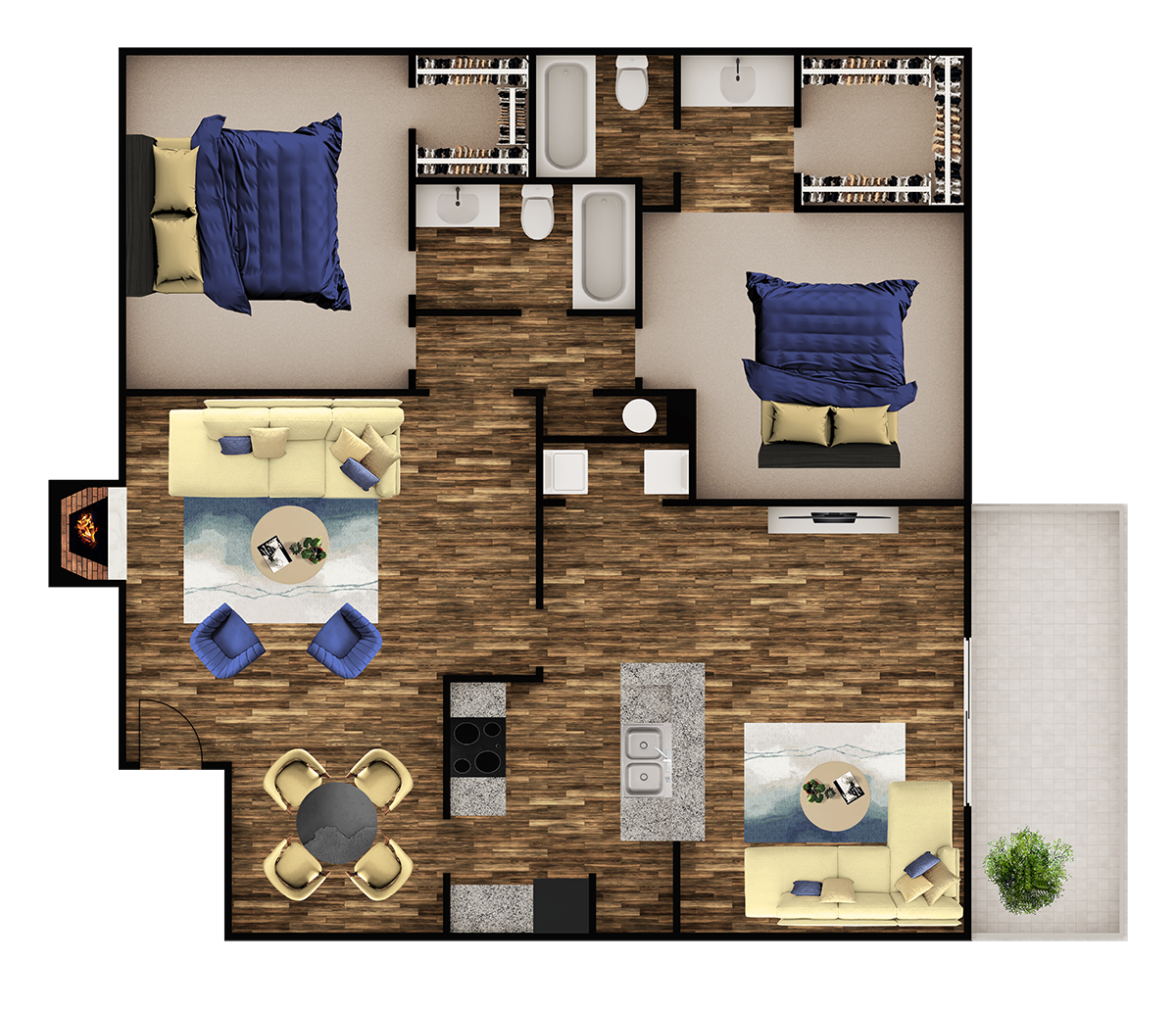 3420 Country Square Lane 1-2 Beds Apartment for Rent - Photo Gallery 41