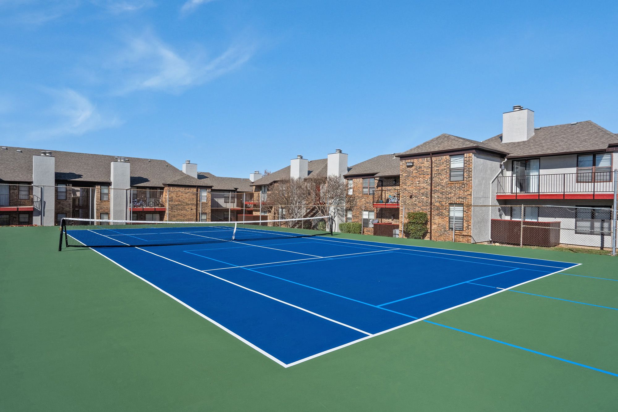 Tennis, Basketball, Outside, Recreation, Sports, Amenities