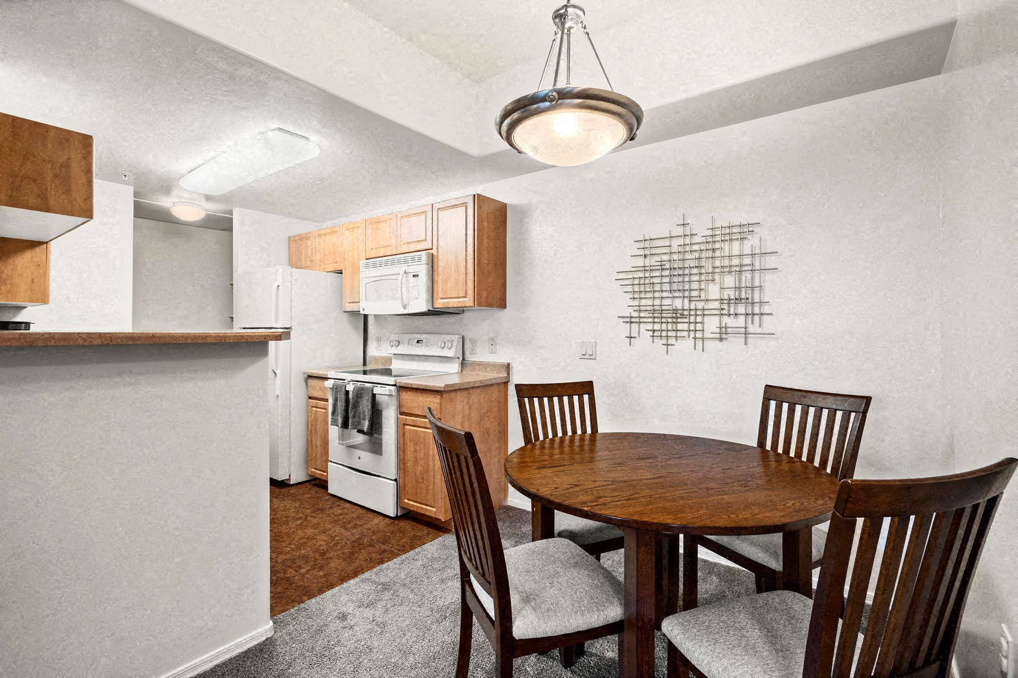 Dining Area, Table, Chairs, Interior, Interior Design, Kitchen