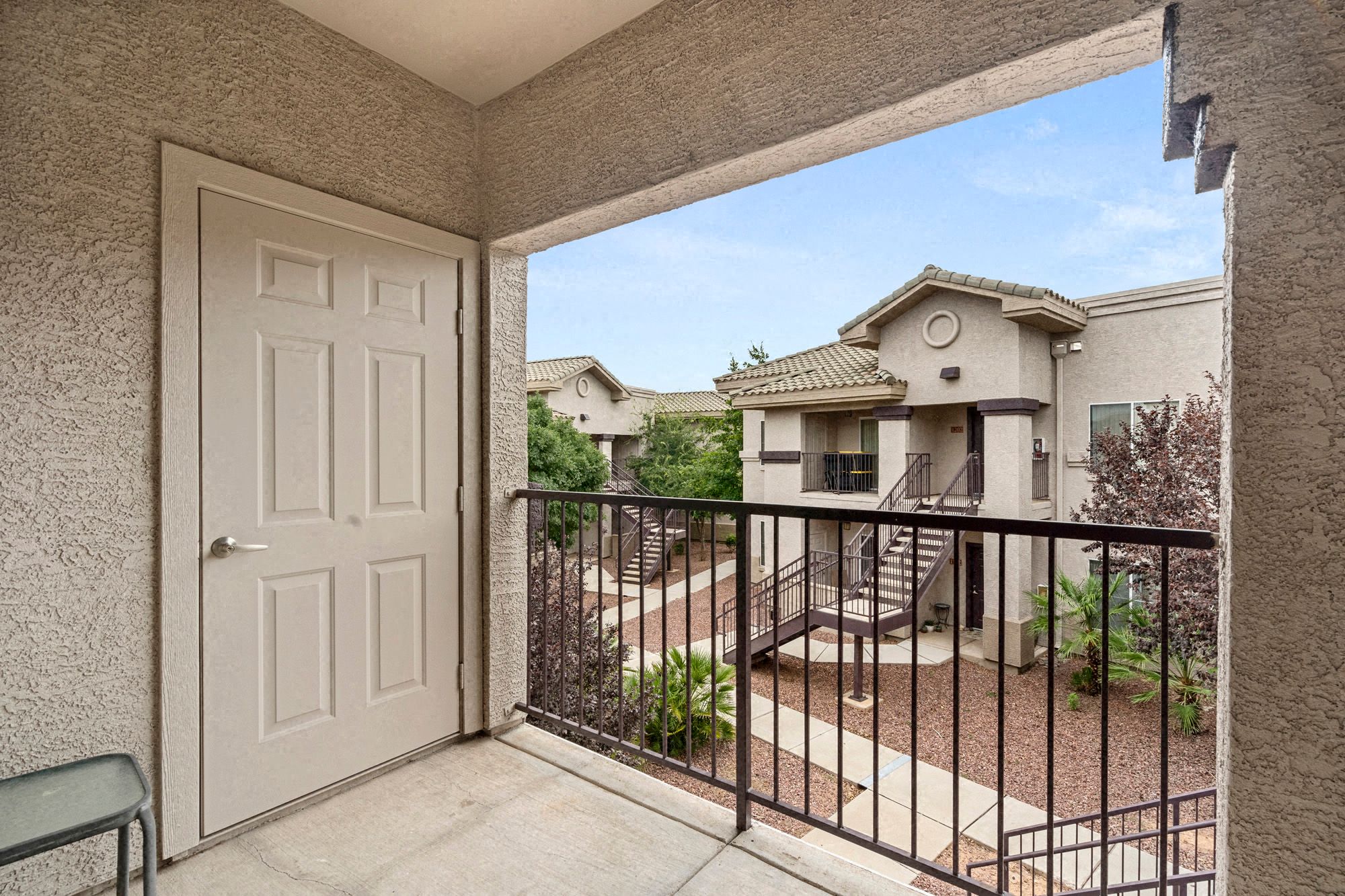 Patio, Exterior, Balcony, Storage, Outside