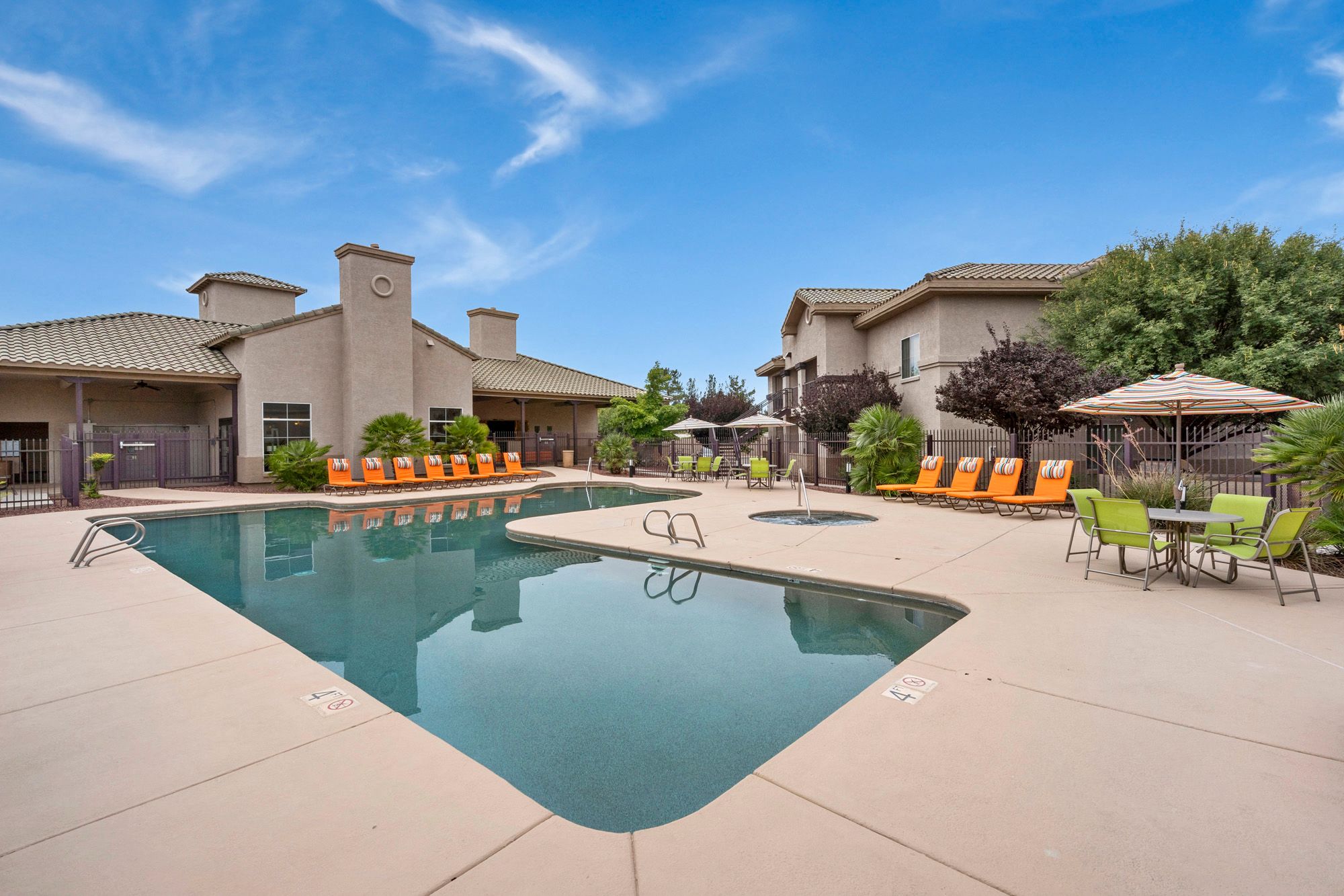 Pool, Spa, Clubhouse