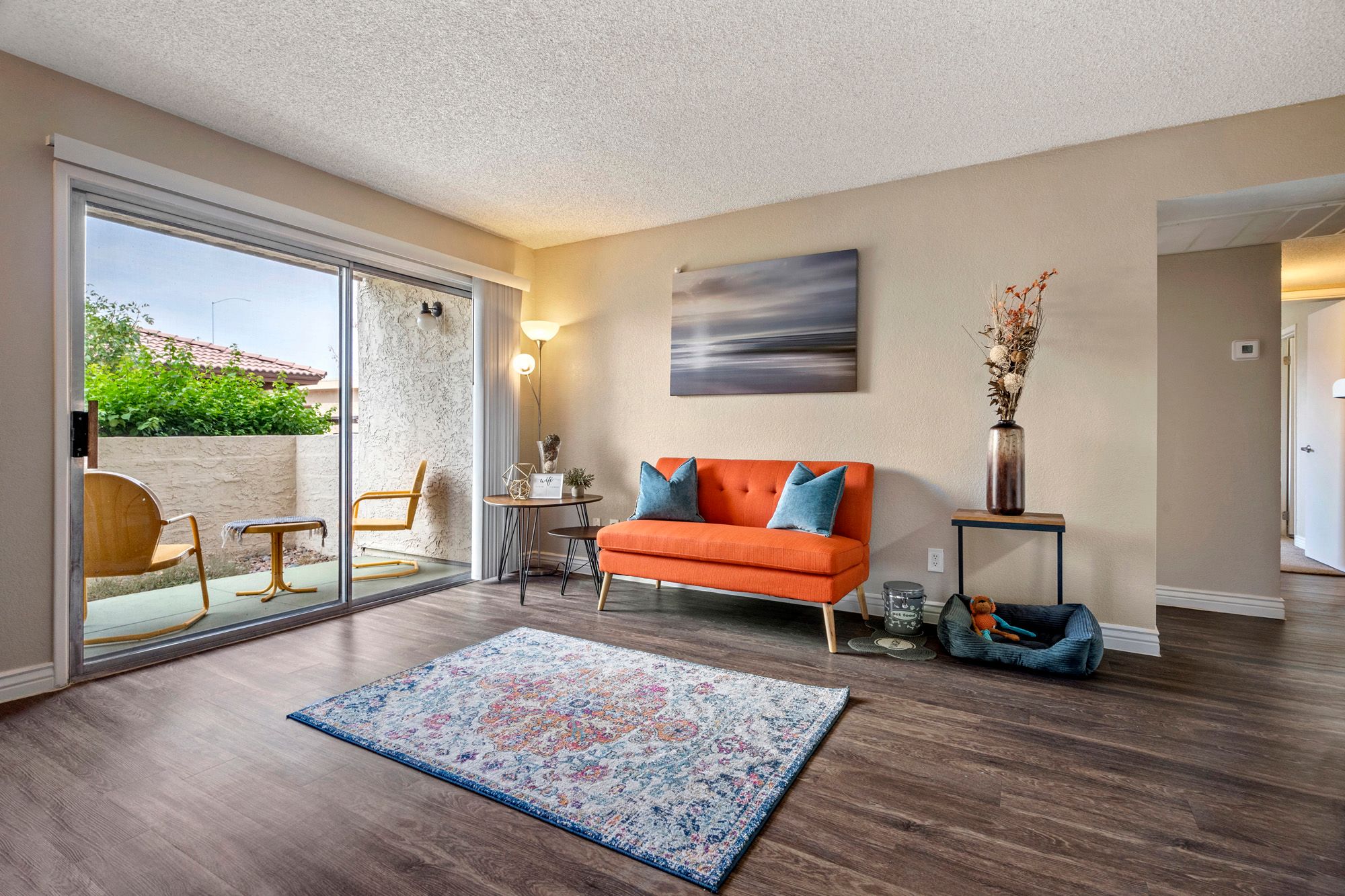 Interior, Living Area, Patio, Couch