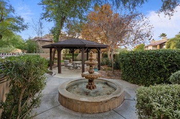 Fountain, Landscaping, Gazebo, Picnic, Table - Photo Gallery 17