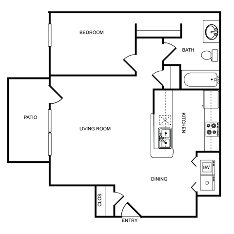 SOUTH HAMPTON Floor Plan 1