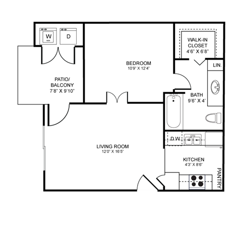 PLAN A Floor Plan 1