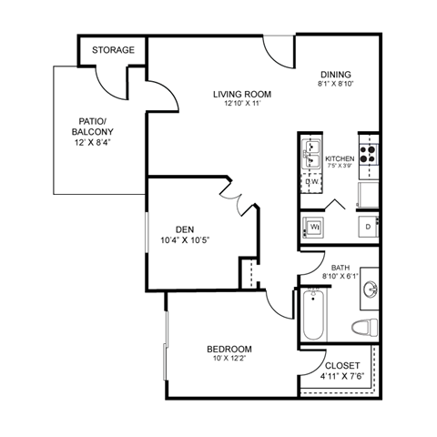 PLAN C Floor Plan 3