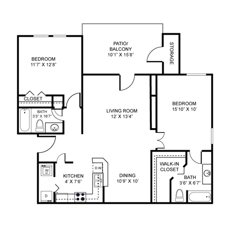 PLAN F Floor Plan 5