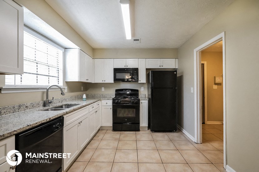 the kitchen is clean and ready for us to use