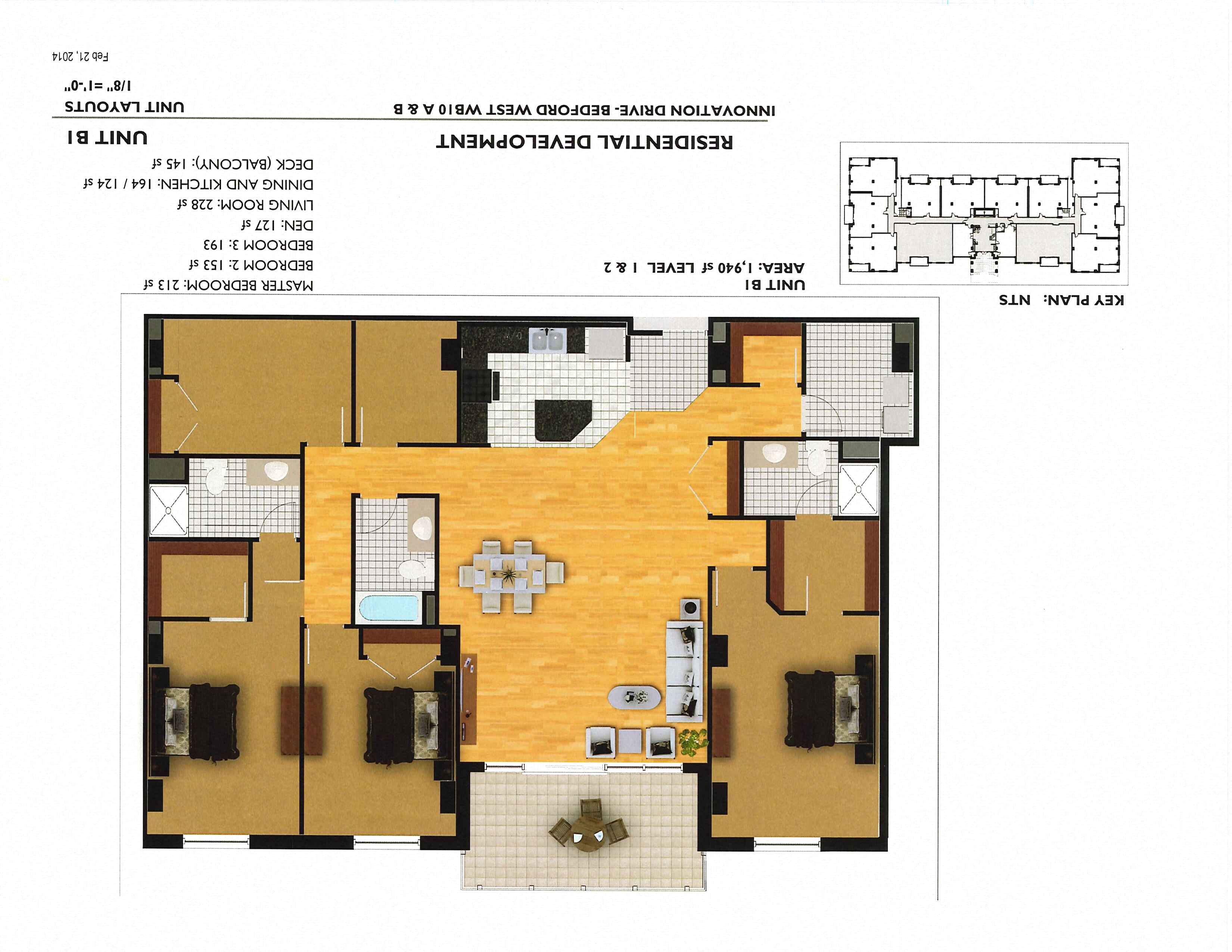 3 Bedroom + Den