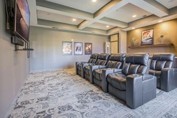 Theater room at Ascend at Woodbury in Woodbury, MN