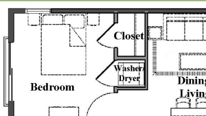 A2 One Bedroom / One Bath. The Davy. Charlotte, NC. A2 One Bedroom / One Bath. The Davy. Charlotte, NC.
