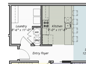 B2 - Two Bedroom / Two Bath. Alice Hall. Savannah, GA. Juliette balcony. B2 - Two Bedroom / Two Bath. Alice Hall. Savannah, GA. Juliette balcony.