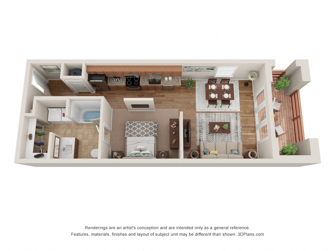 S2 Studio / One Bath