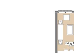 Floor Plan E1 Two Bedroom / One Bath. 139 Main Apartments. Rock Hill, SC. Floor Plan E1 Two Bedroom / One Bath. 139 Main Apartments. Rock Hill, SC.