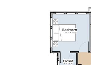 Floor Plan F One Bedroom / One Bath. 139 Main Apartments. Rock Hill, SC. Floor Plan F One Bedroom / One Bath. 139 Main Apartments. Rock Hill, SC.