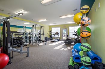 Exercise Room with State Of The Art Fitness Center