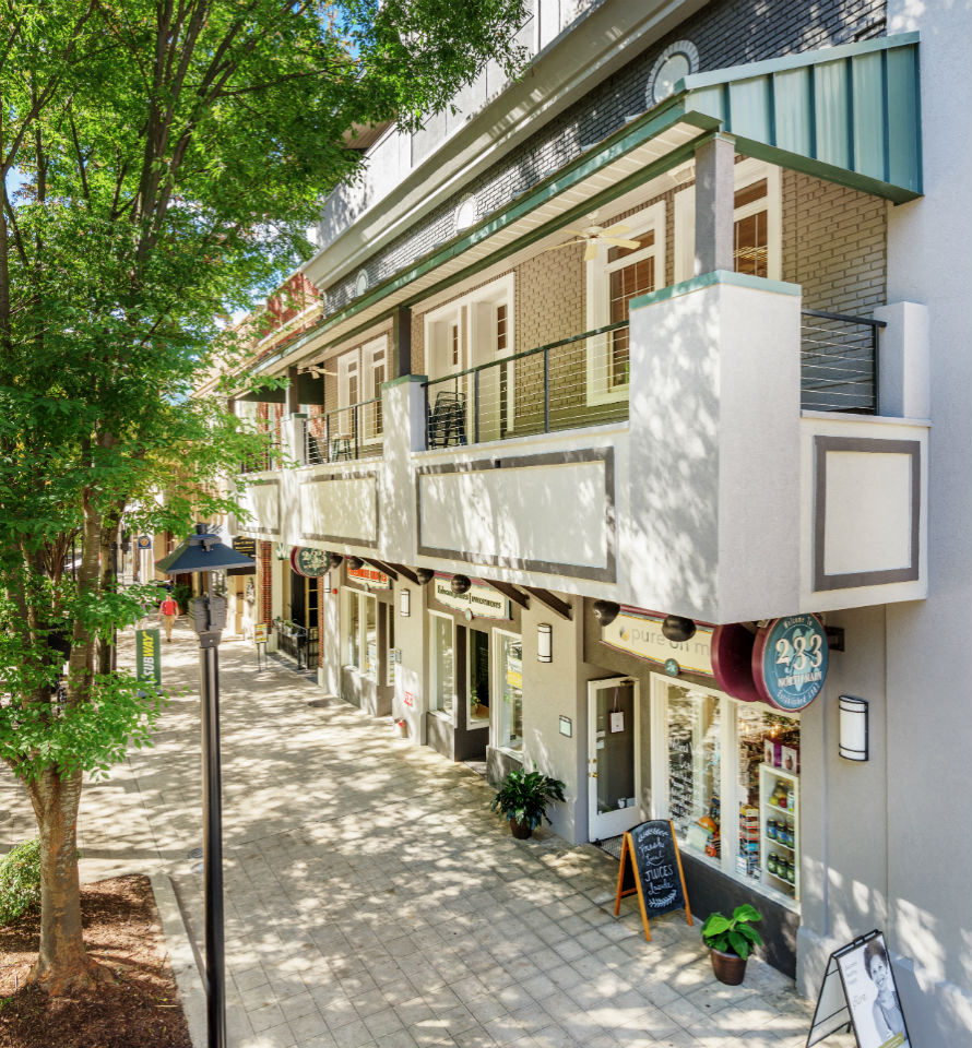 the building in which the hotel is located