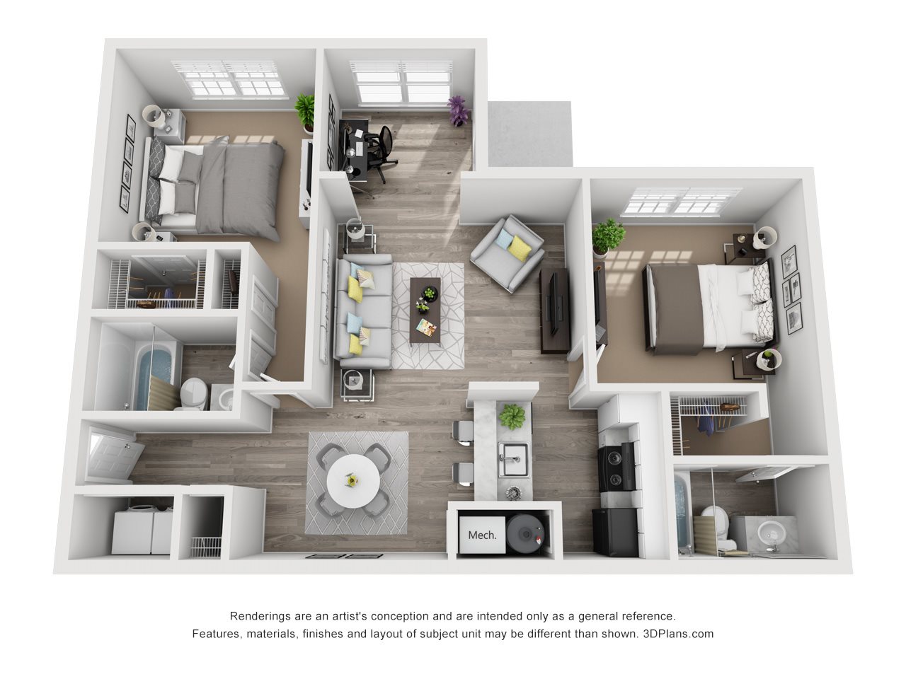 The Ashley Floor Plan 4