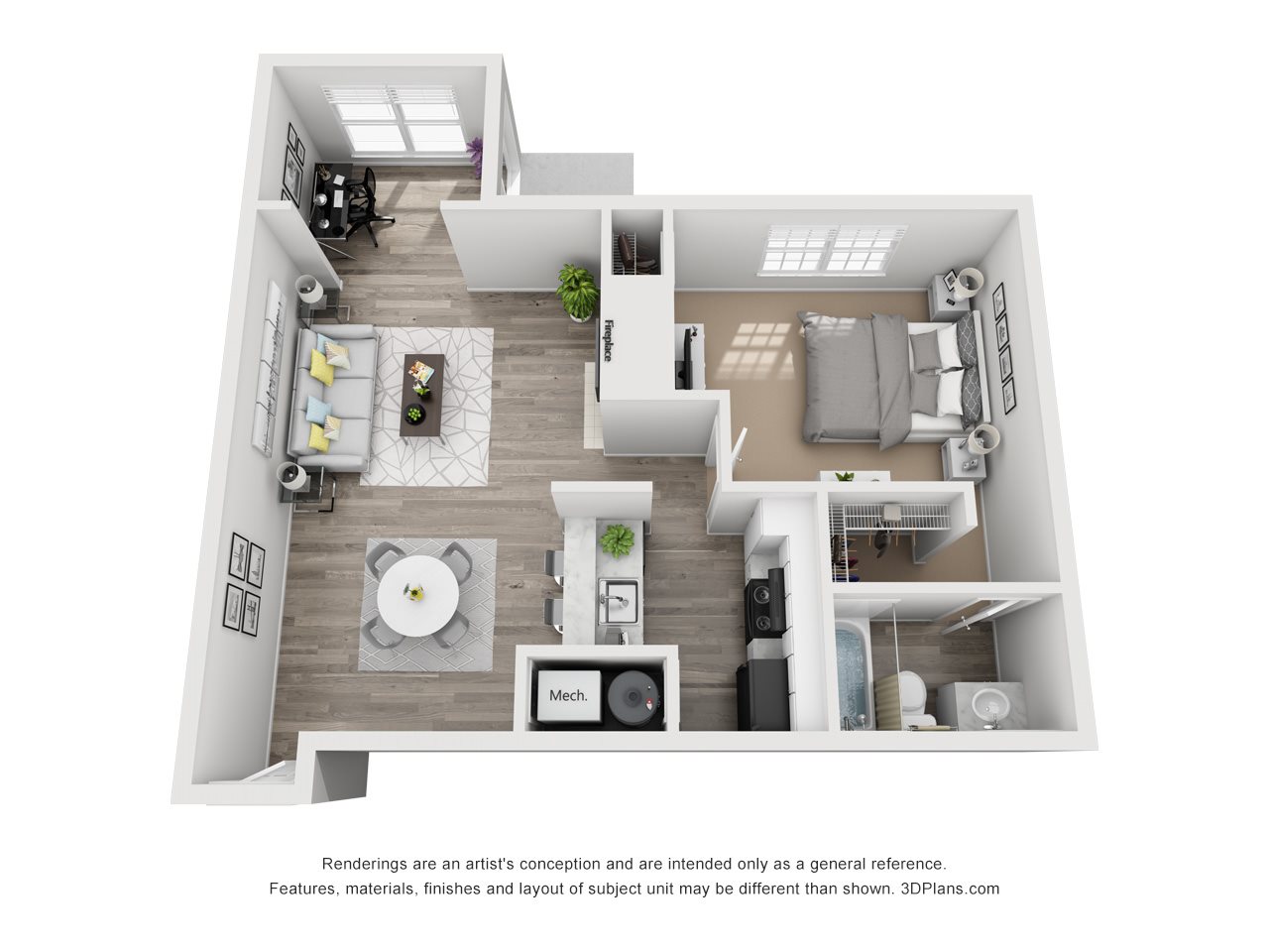 The Berkely Floor Plan 2