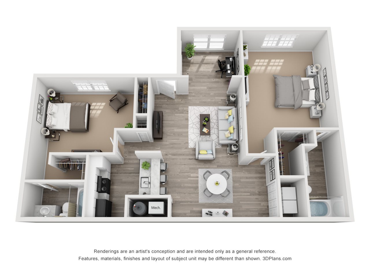 The Lincoln Floor Plan 5