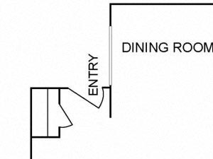 1 Bedroom 1 Bathroom Floor Plan 1 Bedroom 1 Bathroom Floor Plan