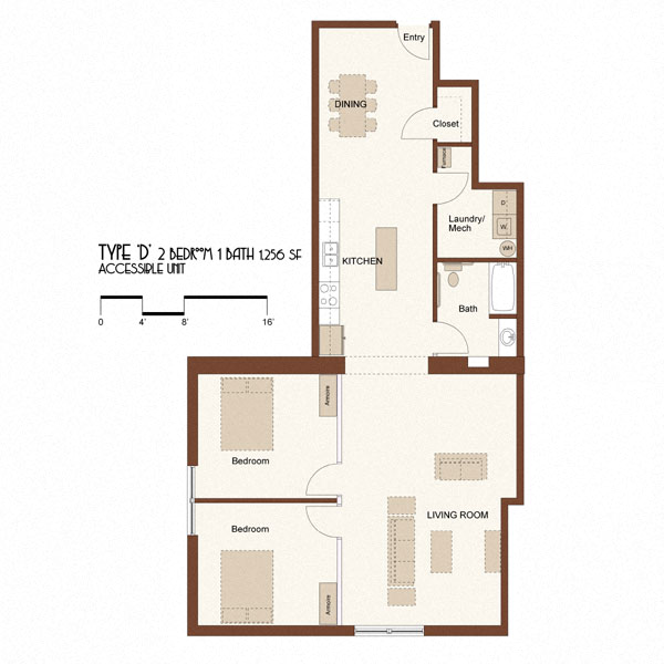 116 S 3rd St Studio-3 Beds Apartment, Loft for Rent - Photo Gallery 21