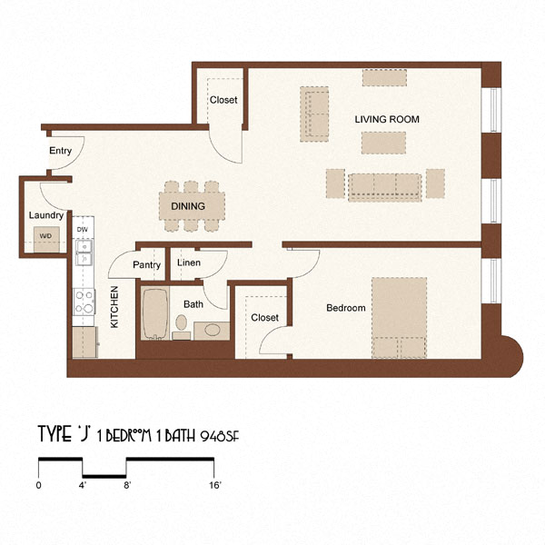 116 S 3rd St Studio-3 Beds Apartment, Loft for Rent - Photo Gallery 17