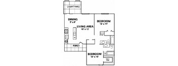 Le Montreaux Concierge Community Verdi floor plan at Le Montreaux A Concierge Community, Texas