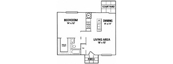 Le Montreaux Concierge Community Corsica floor plan at Le Montreaux A Concierge Community, Texas