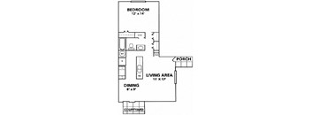 Le Montreaux Concierge Community Napoli floor plan at Le Montreaux A Concierge Community, Austin, 78759