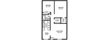 Juniper Springs Concierge Community Willow floor plan at Juniper Springs A Concierge Community, Austin, Texas