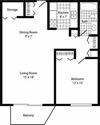 1 bedroom 1 bath