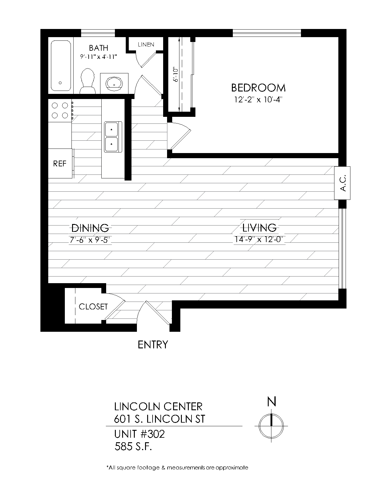 1 Bedroom 1 Bathroom