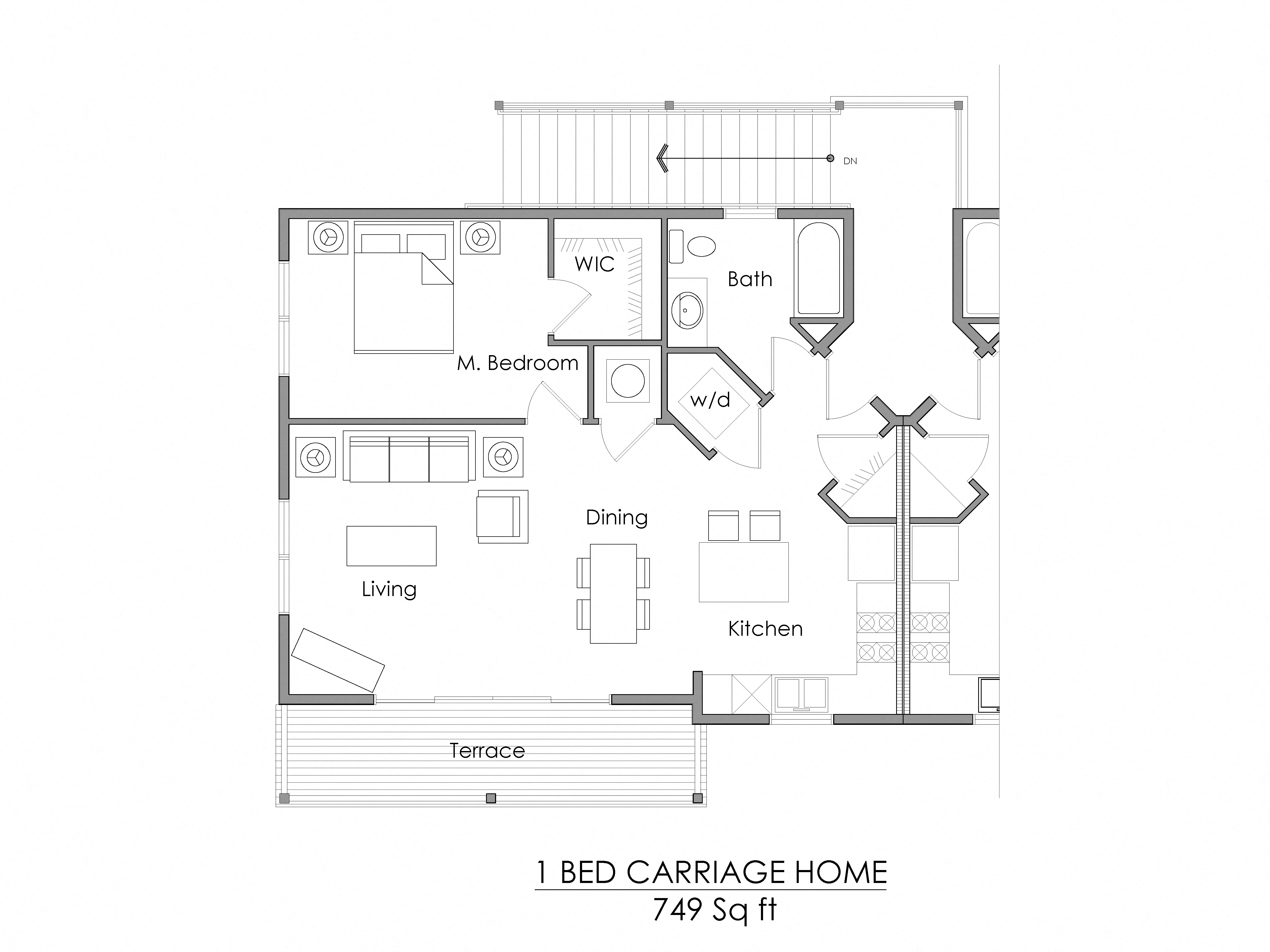 Willoughby Estates - Carriage Home - 1 Bed