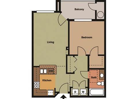 the Balmoral Building A & B floor plan.