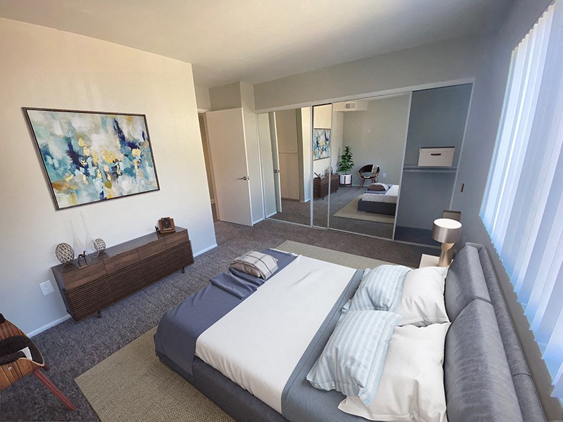 Bedroom Bedroom at NOHO GALLERY Apartments, North Hollywood , CA