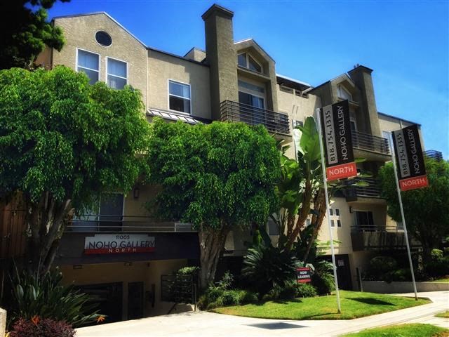 Exterior of building North Hollywood, CA 91601 Apartment rentals at Noho Gallery