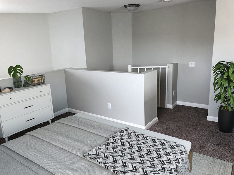 Loft Bedrooms at Noho Gallery Apartments in North Hollywood, CA 91601