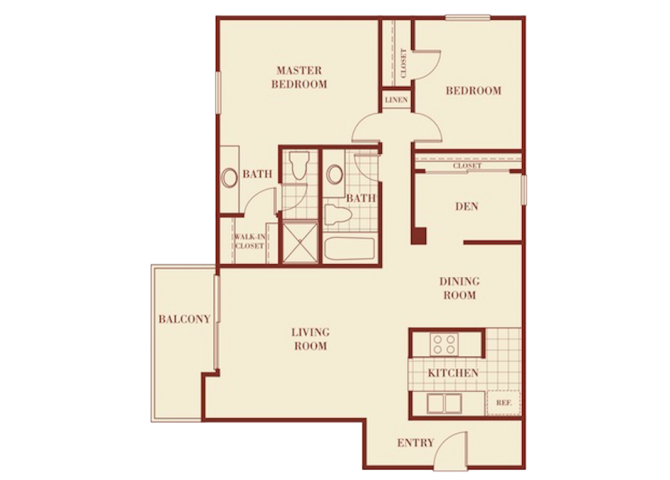 the Santa Barbara floor plan.