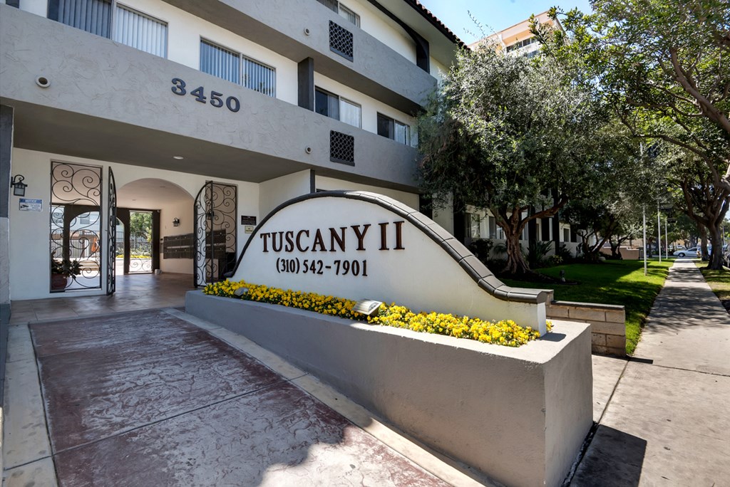Entrance Sign  at Tuscany Villas North | Torrance CA 90503
