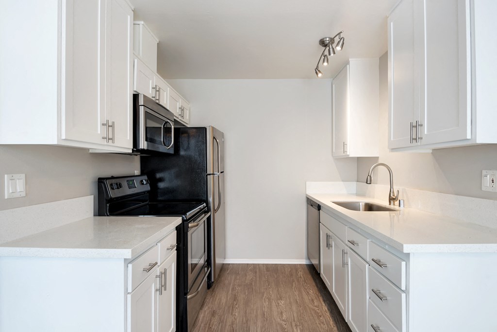 Kitchen at Tuscany Villas North in Torrance CA